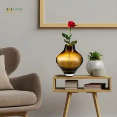 brown vase decoration