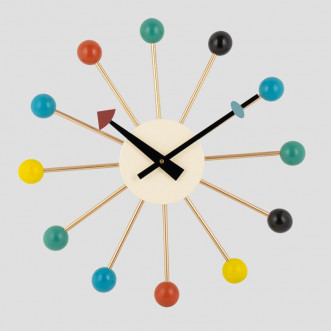colorful wall clock