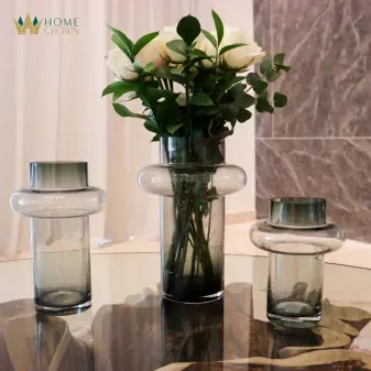 dark glass Vase