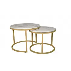 White Harlow Coffee Table