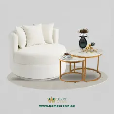 White Harlow Coffee Table