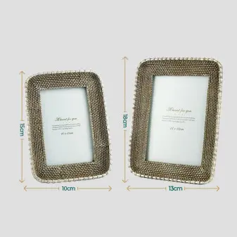 Pllata Silver photo frame, Set of 2