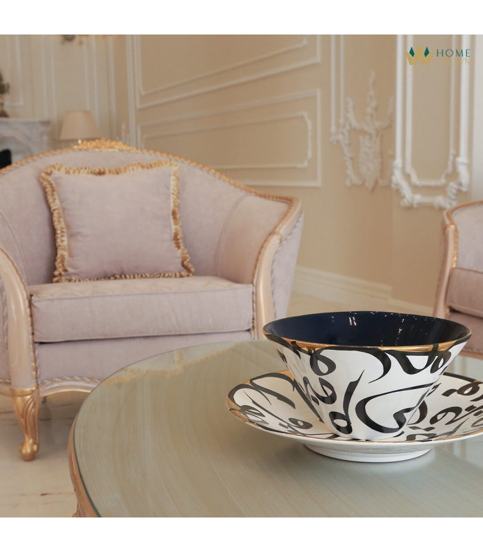 decorative cup and saucer