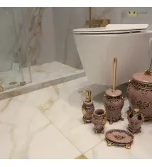 luxury toilet and basin set