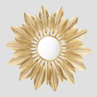 sun flower mirror decore
