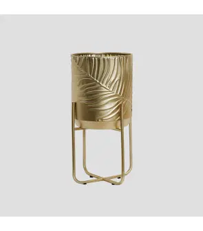 gold Floor Planter