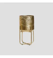 gold Floor Planter medium