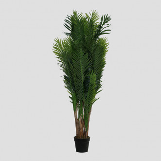 artificial potted areca palm