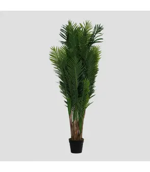 artificial potted areca palm