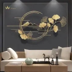 golden wall decor