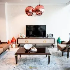 living room decoration in Dubai