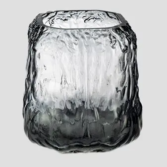 dark glass vase