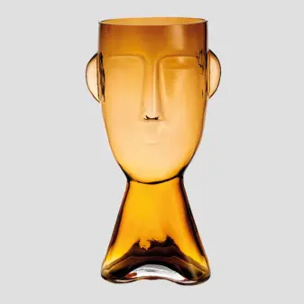 buy human glass vase