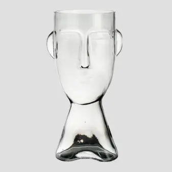human glass vase in dubai