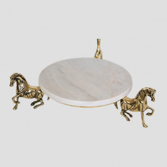 Marble Serving Stand