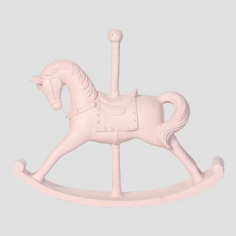 pink horse decorative items
