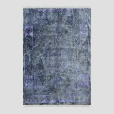 Purple and Gray Carpet
