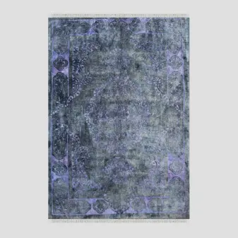 Purple and Gray Carpet
