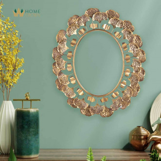 gold mirror decor